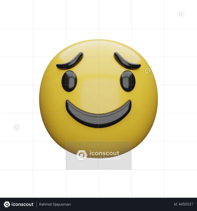 Smile Emoji Emoji 3D Emoji