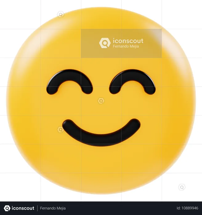 스마일리 Emoji 3D Icon