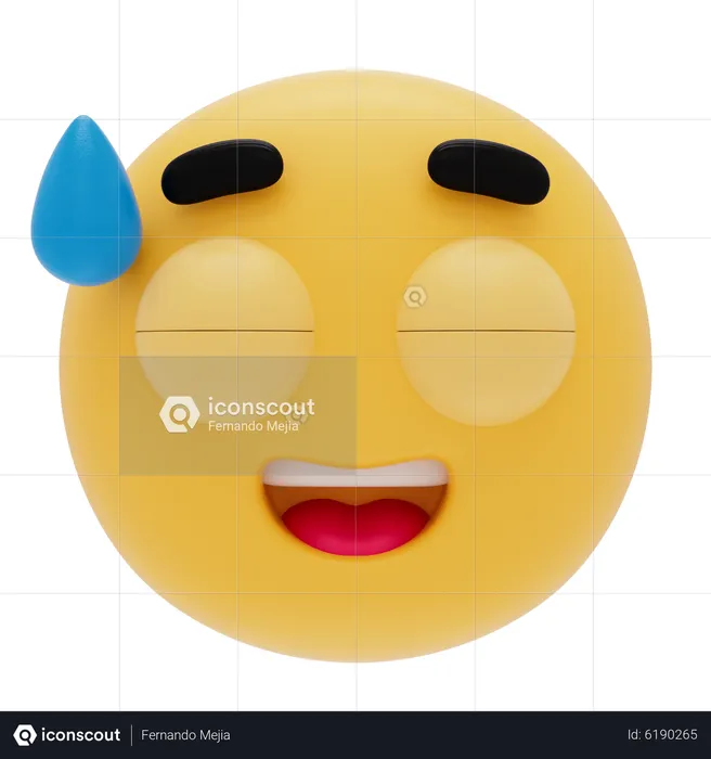 Smiley Emoji 3D Icon