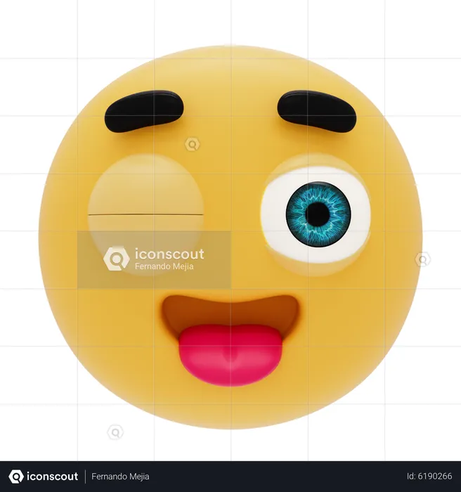 Smiley Emoji 3D Icon