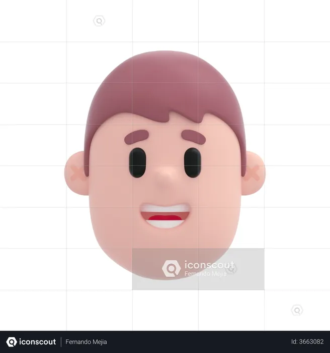 Smiling Face Emoji 3D Emoji