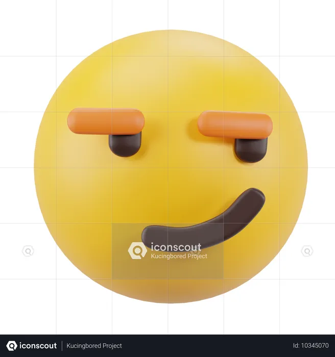 웃는 얼굴 Emoji 3D Icon