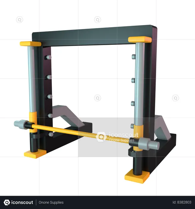 Smith Machine  3D Icon