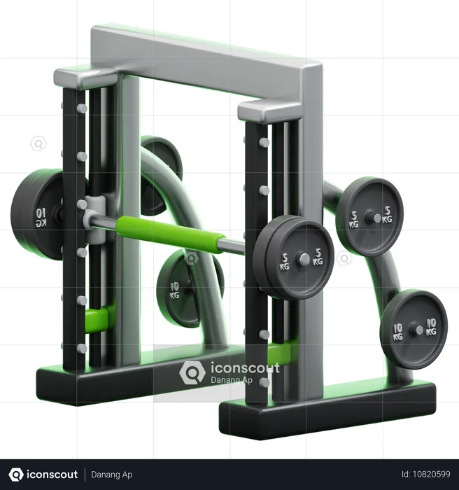 SMITH MACHINE  3D Icon