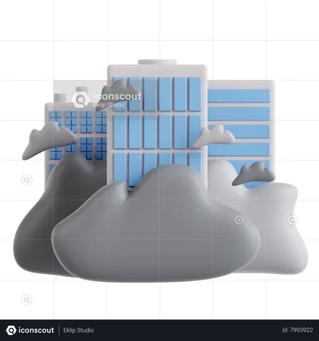 Smog  3D Icon