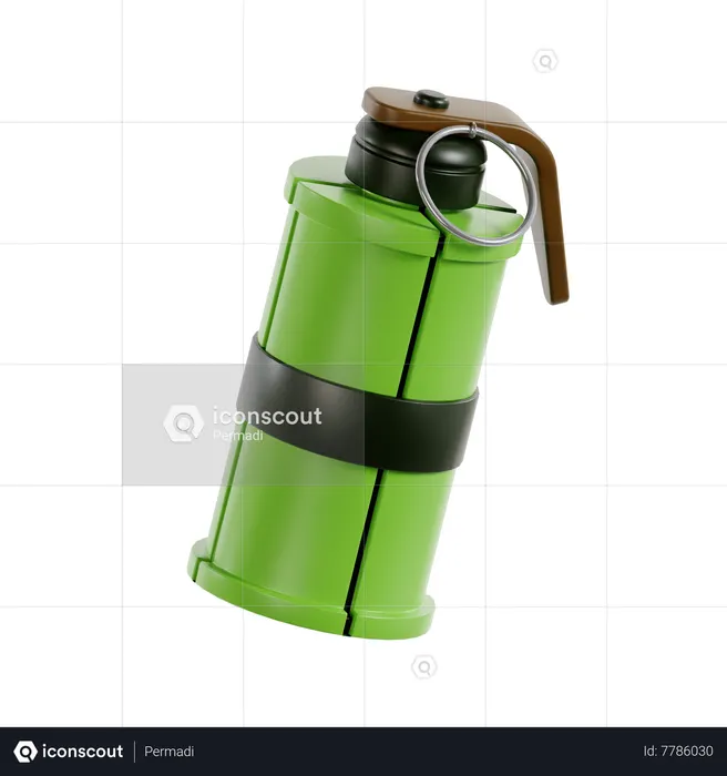 Smoke Grenade  3D Icon