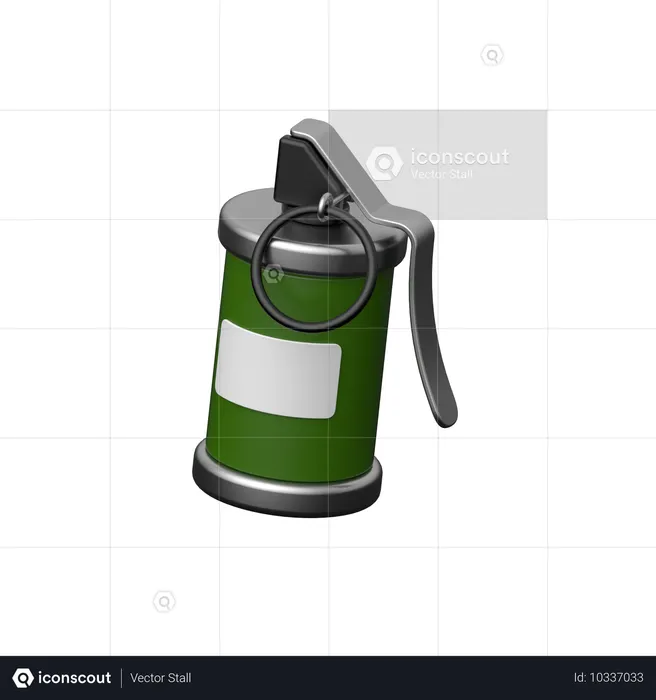 Smoke Grenade  3D Icon