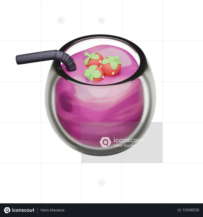 Smoothie  3D Icon