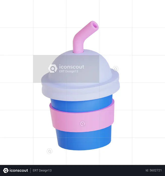 Smoothie Cup  3D Icon