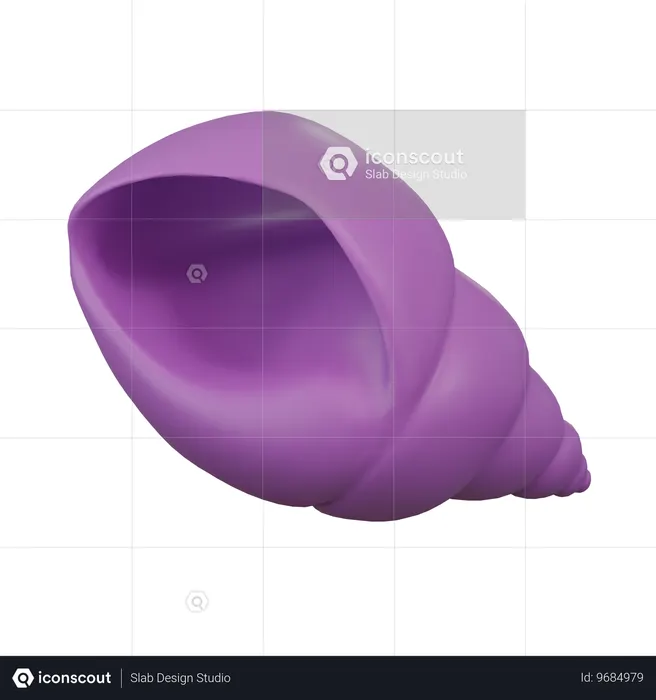 Snail Shell  3D Icon