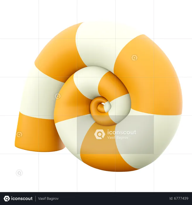 Snail Shells  3D Icon