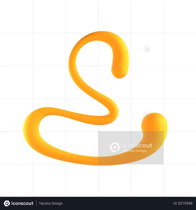 Snake  3D Icon