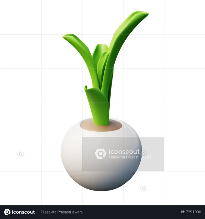 Snake Plant  3D Icon