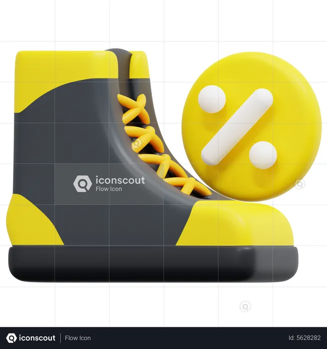 Sneaker Discount  3D Icon