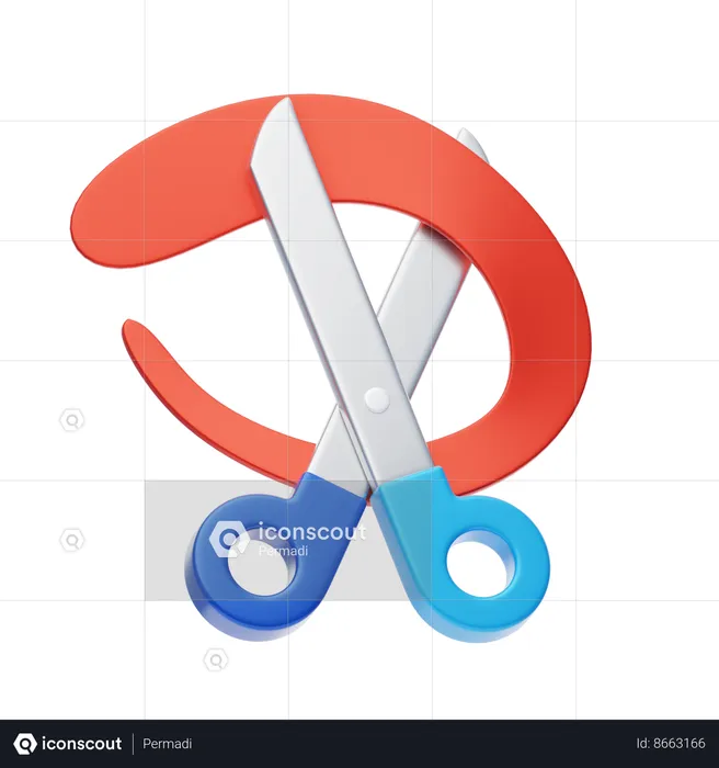 Snipping Tools  3D Icon