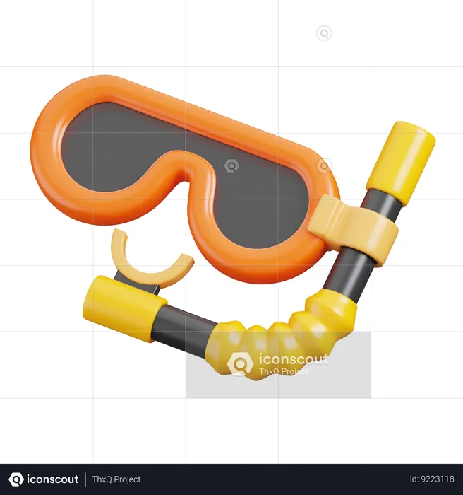 Snorkel  3D Icon