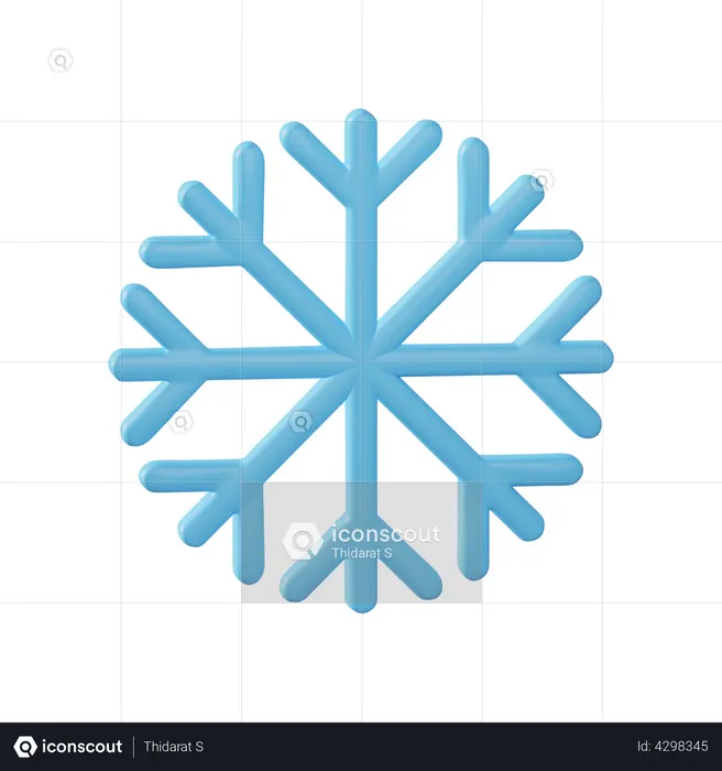 Snow  3D Icon