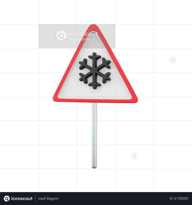 Snow Board  3D Icon
