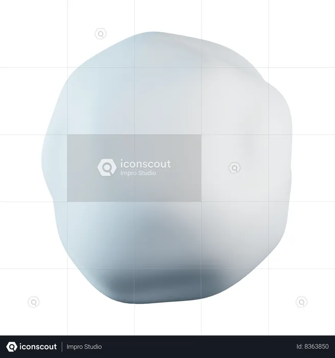 Snowball  3D Icon