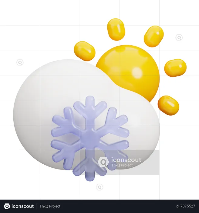 Snowflake  3D Icon