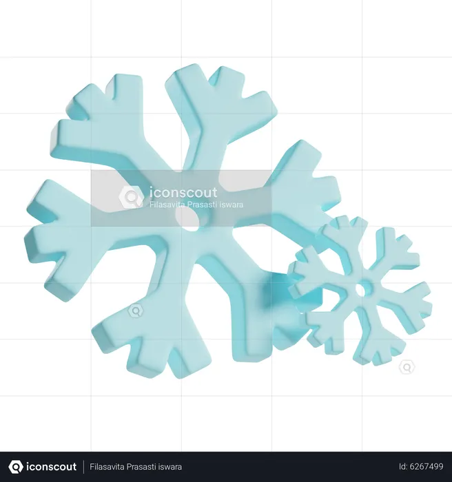 Snowflake  3D Icon