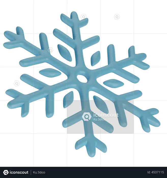 Snowflake  3D Icon