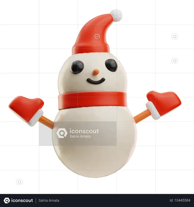 Snowman  3D Icon