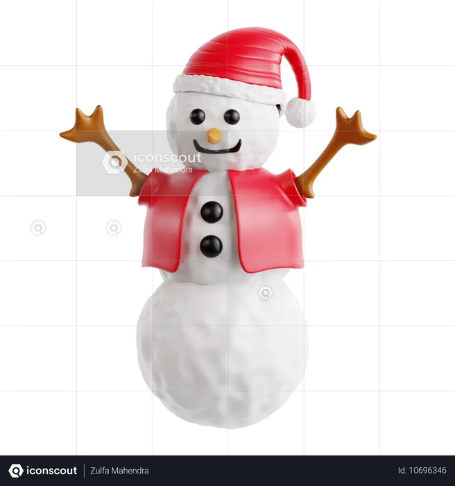 Snowman  3D Icon