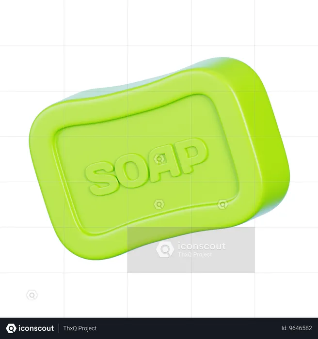 石鹸  3D Icon