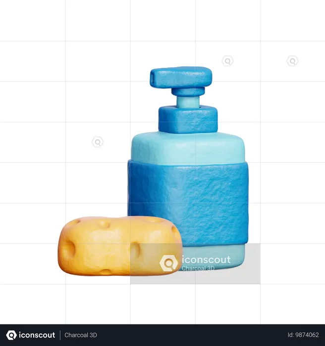 Soap  3D Icon