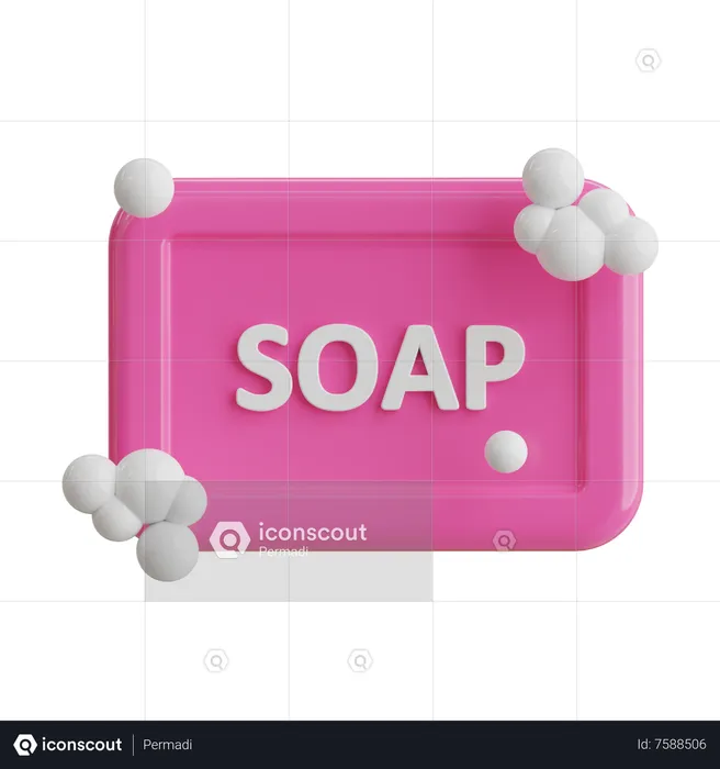 Soap  3D Icon