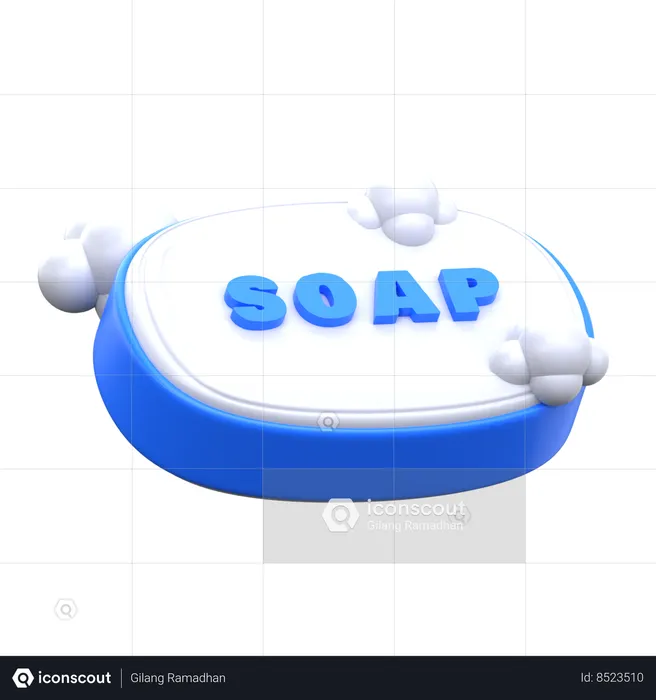 Soap  3D Icon