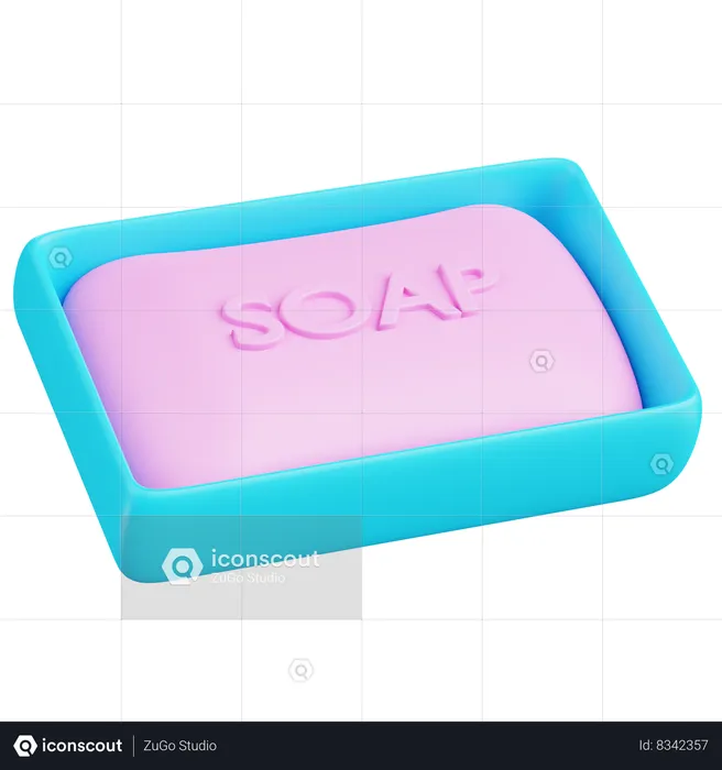 Soap  3D Icon