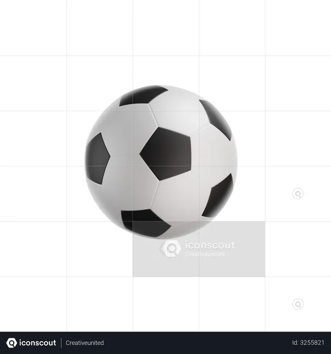 Soccer Ball  3D Illustration
