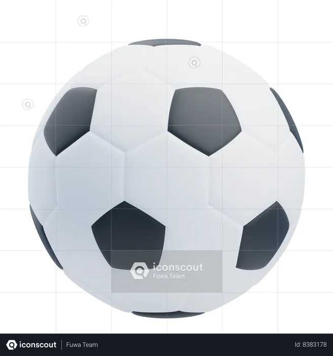 Soccer Ball  3D Icon