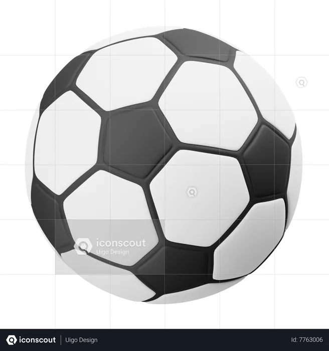 Soccer Ball  3D Icon