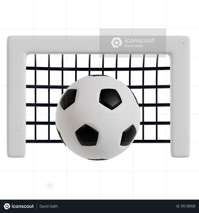 Soccer Fun  3D Illustration