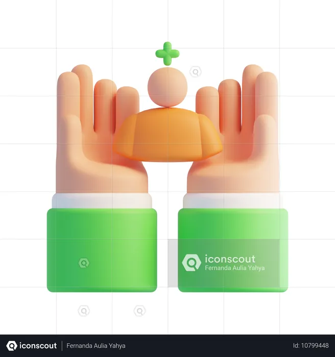 Social care  3D Icon