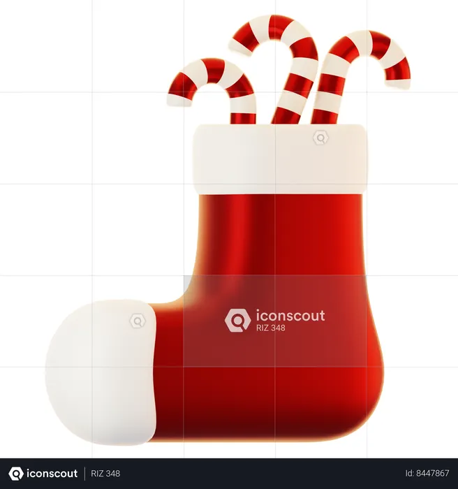 Sock  3D Icon