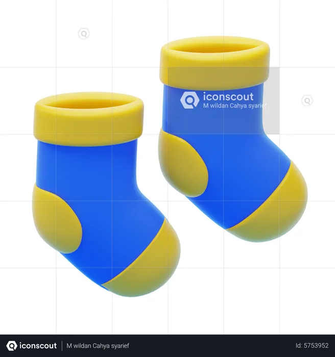 SOCK  3D Icon