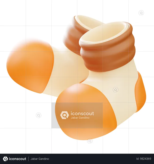 Socke  3D Icon