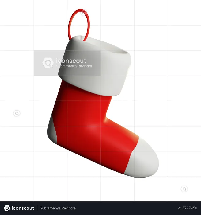 Socken  3D Icon