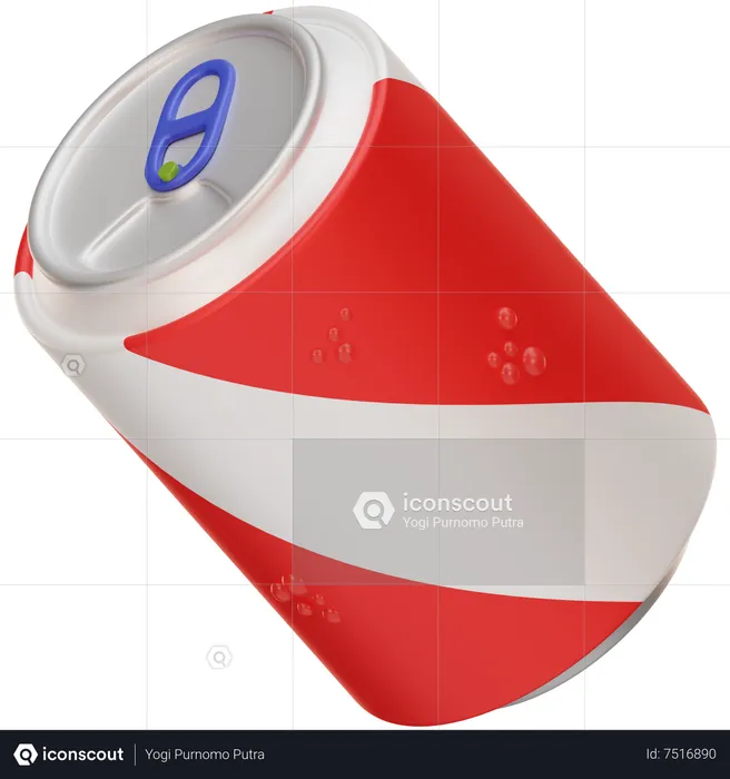 Soda Can  3D Icon