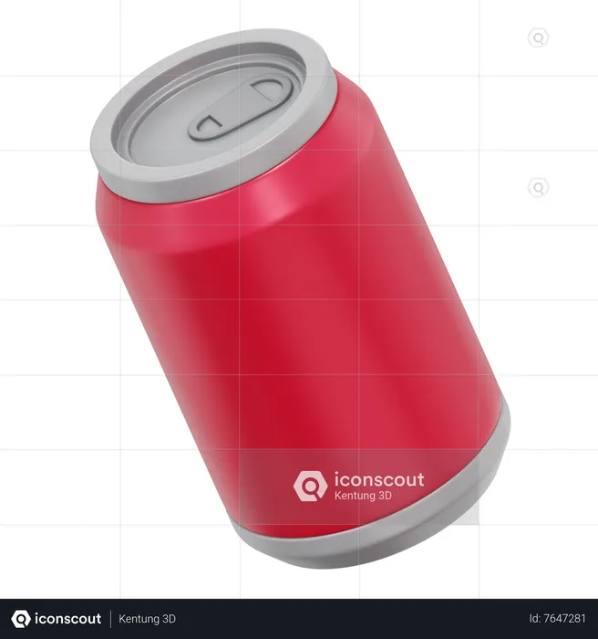 Soda Can  3D Icon