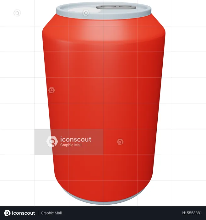 Soda Can  3D Icon