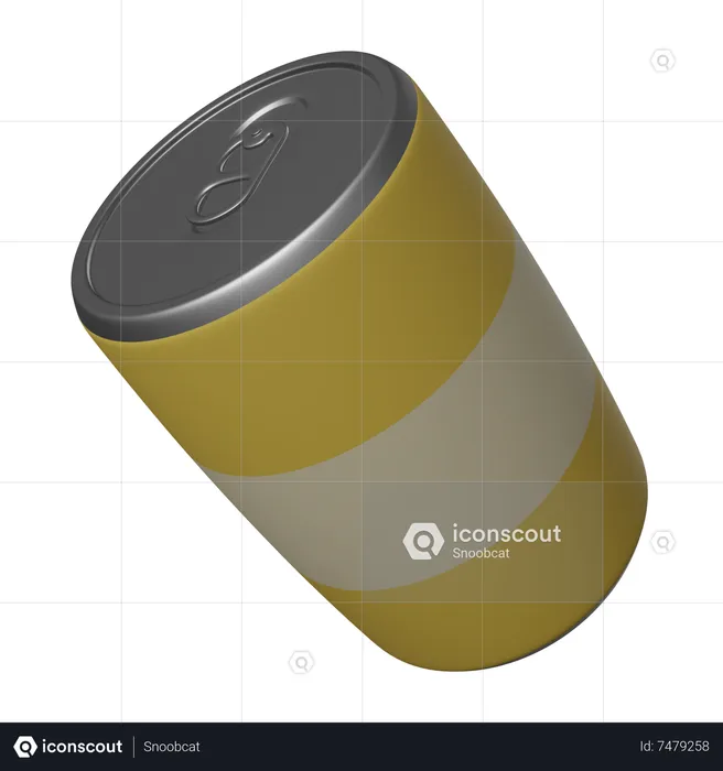 Soda Can  3D Icon