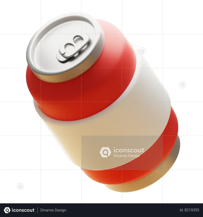 Soda Can  3D Icon