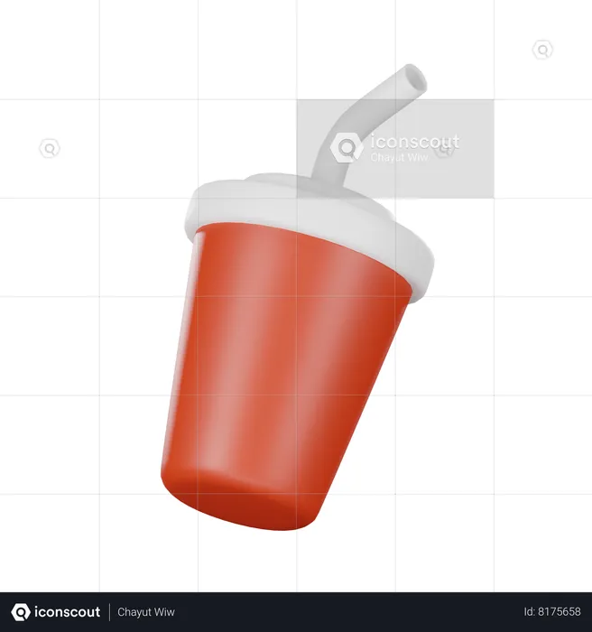 Soda Cup  3D Icon