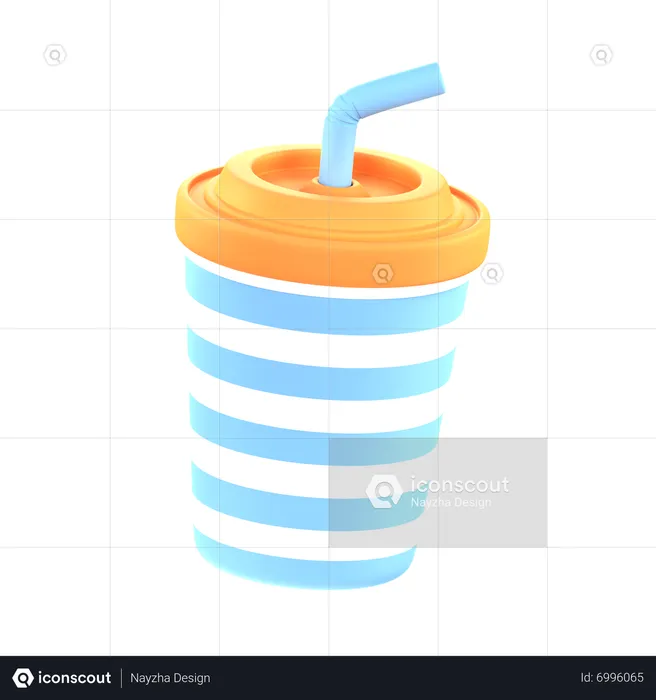 Soda Cup  3D Icon