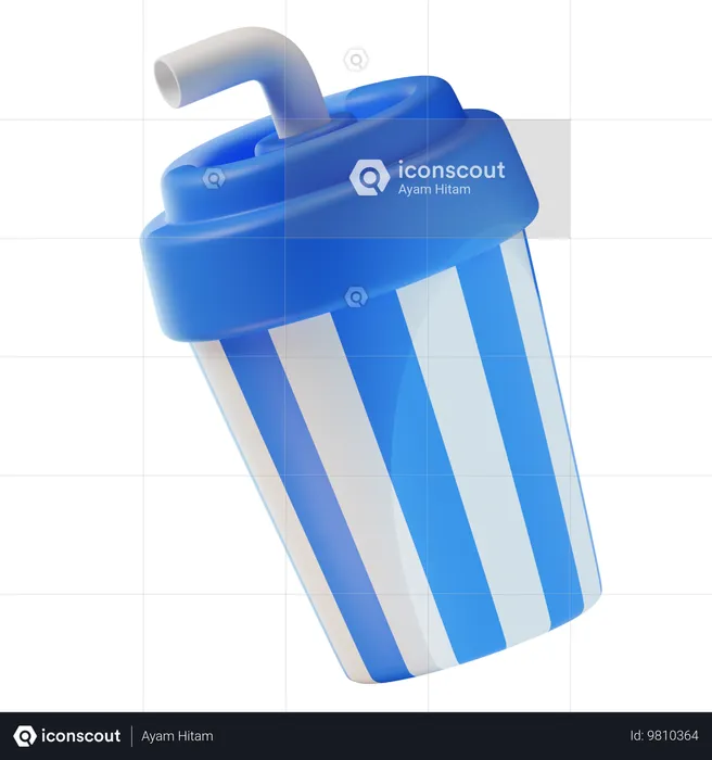 Soda Drink  3D Icon